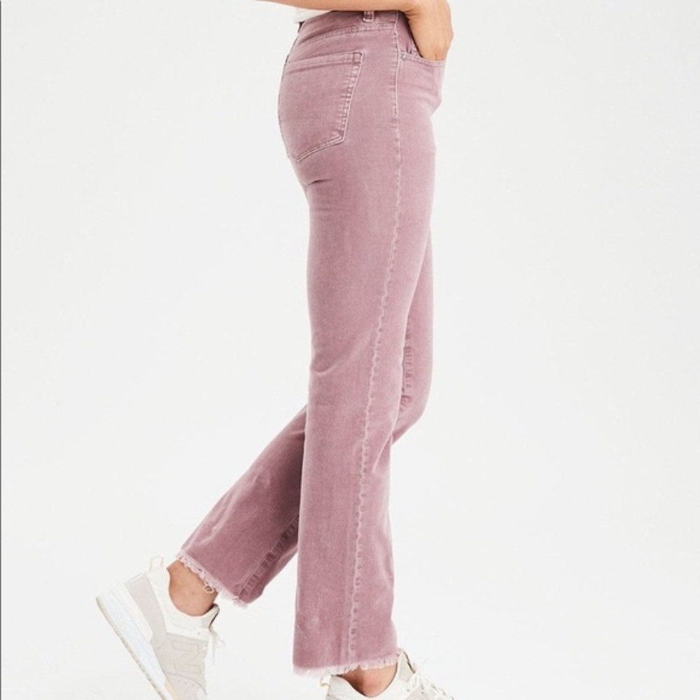 American Eagle Corduroy High Rise Pants